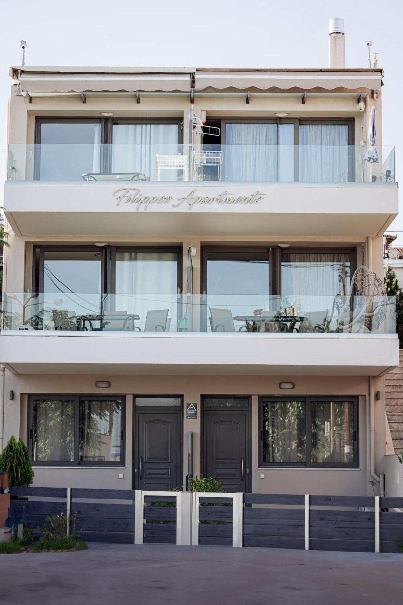Filippos Apartments Amarynthos Exteriör bild